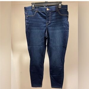 Navy Blue Skinny Jeans for Women